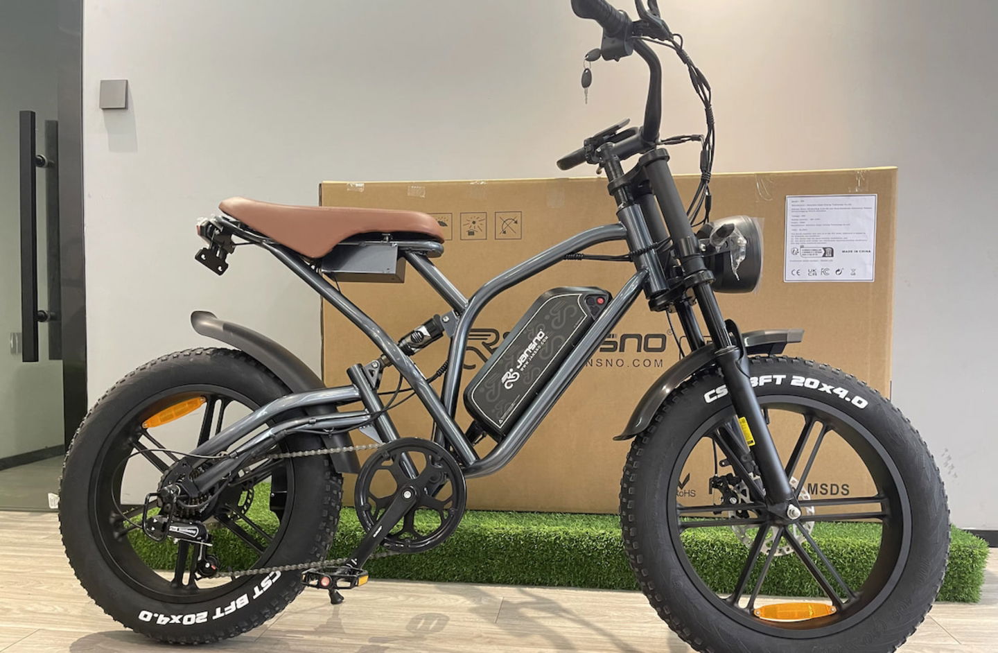 Esta bici eléctrica de JANSNO tiene un gran descuento en AliExpress por tiempo limitado