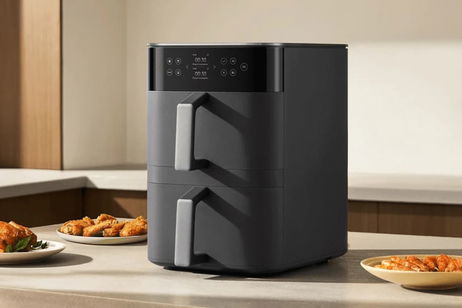 El final boss de las freidoras de aire es este nuevo modelo de Xiaomi: puede cocinar 4 platos al mismo tiempo, tiene 12 litros de capacidad y pantalla a color