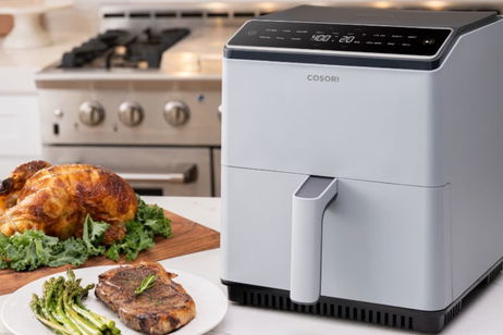 Nota casi perfecta y un precio de locos: la freidora de aire más top de Cosori acaba de tocar fondo