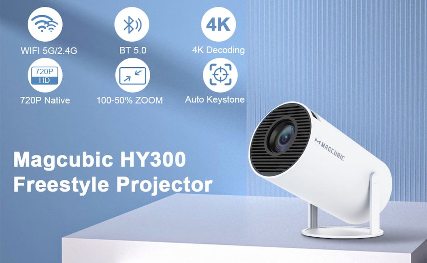 Este proyector te permite disfrutar de tu contenido favorito hasta en 4K