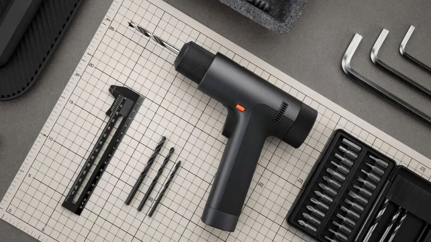 Este taladro inteligente de Xiaomi con pantalla LED no puede faltar en casa