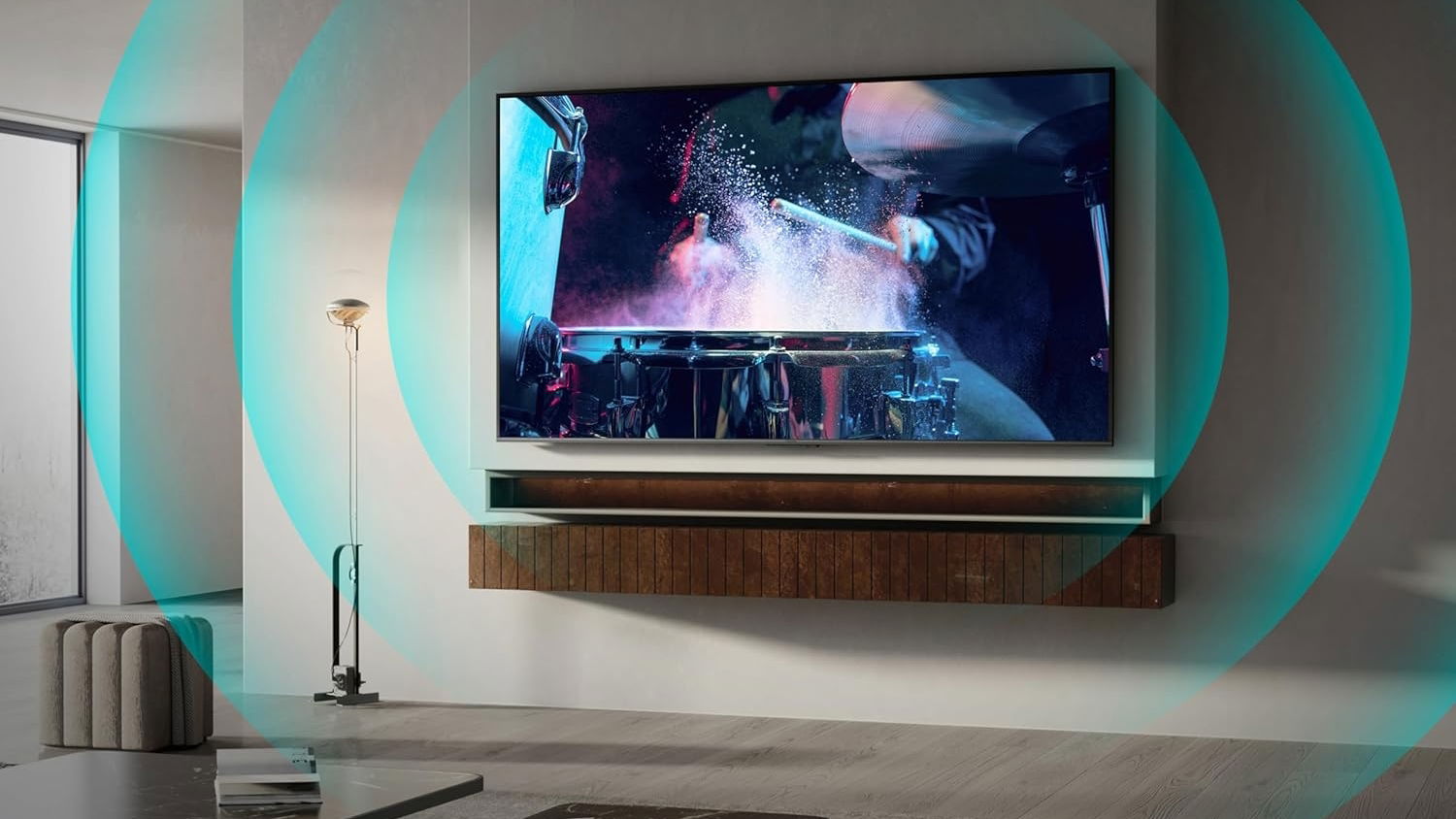 Hisense 100E7Q Pro sonido