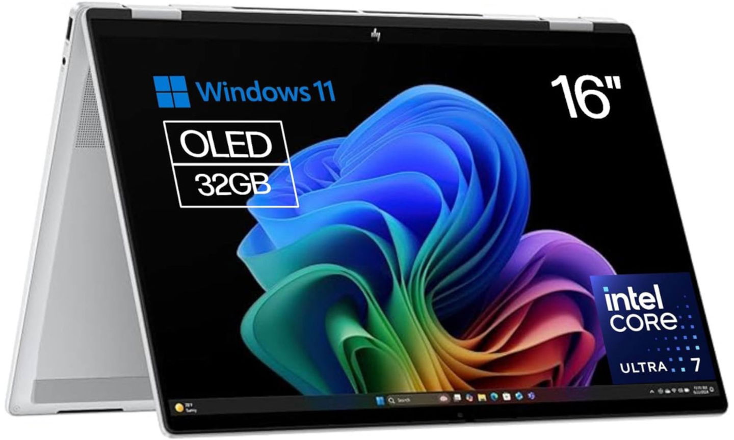 Portátil convertible premium con Intel Ultra, OLED 3K, 32 GB de RAM y 1TB SSD, a mínimo histórico