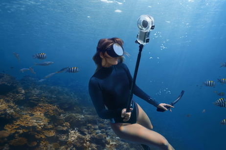 Por 130 euros menos puedes grabar en 8K y 360 grados con esta cámara de alta gama