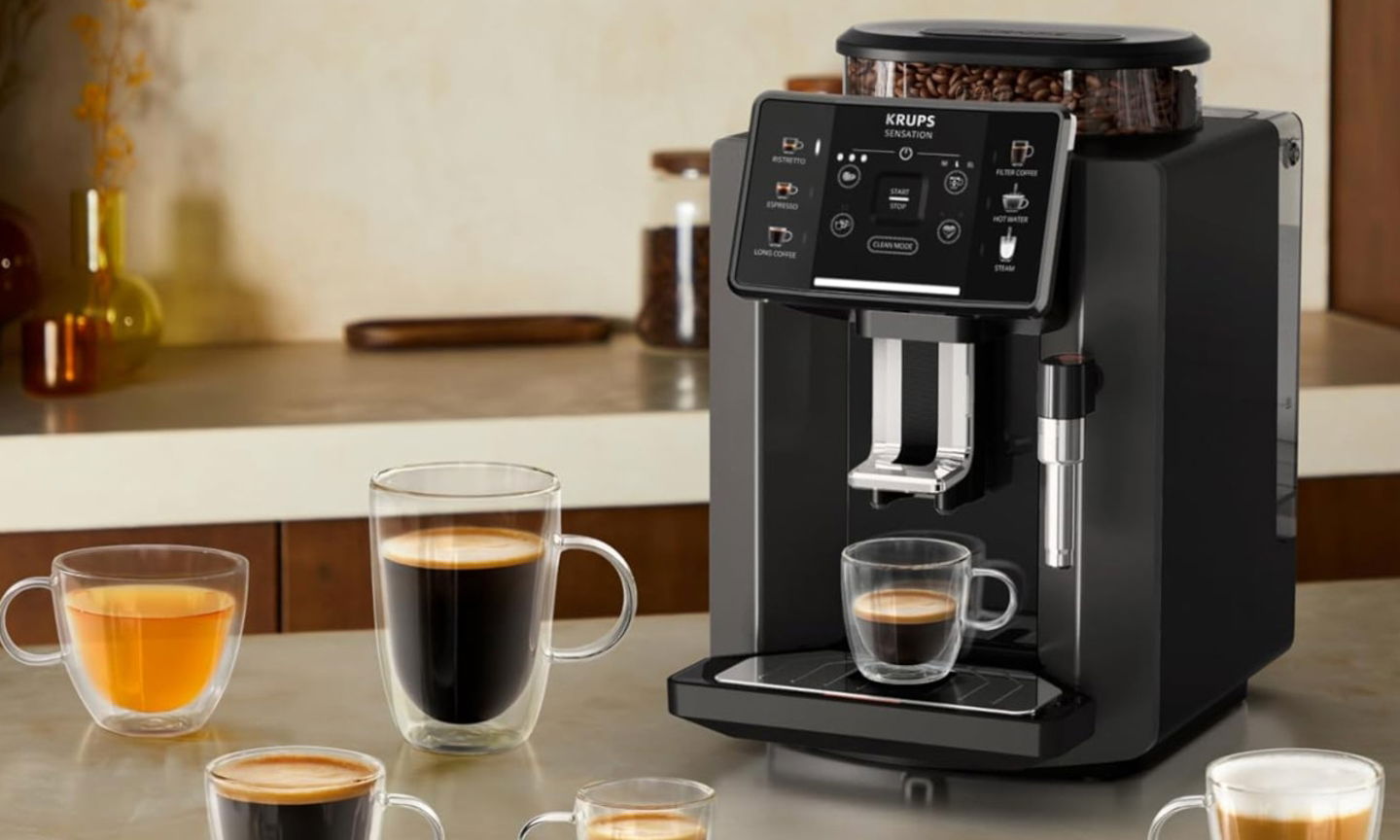 Espresso, cappuccino y más con un solo toque y toda la calidad de una de las mejores cafeteras superautomáticas, que descubrimos a mínimo histórico