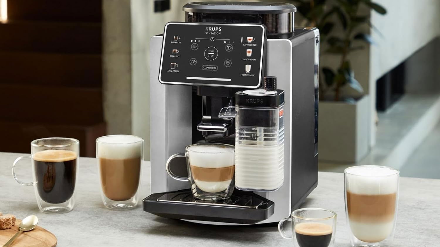 Krups Sensation Milk bebidas