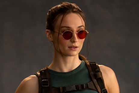 Primera imagen de Sophie Turner como Lara Croft en la serie que prepara Prime Video