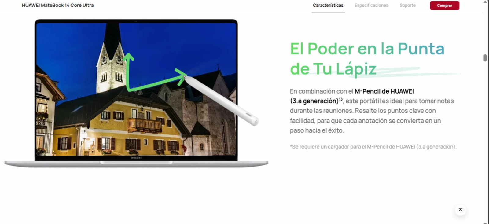 No te faltará potencia con este increíble portátil de HUAWEI