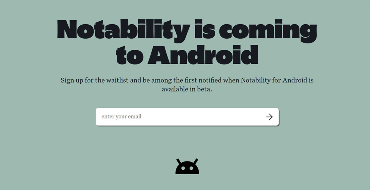 Notability llega a Android