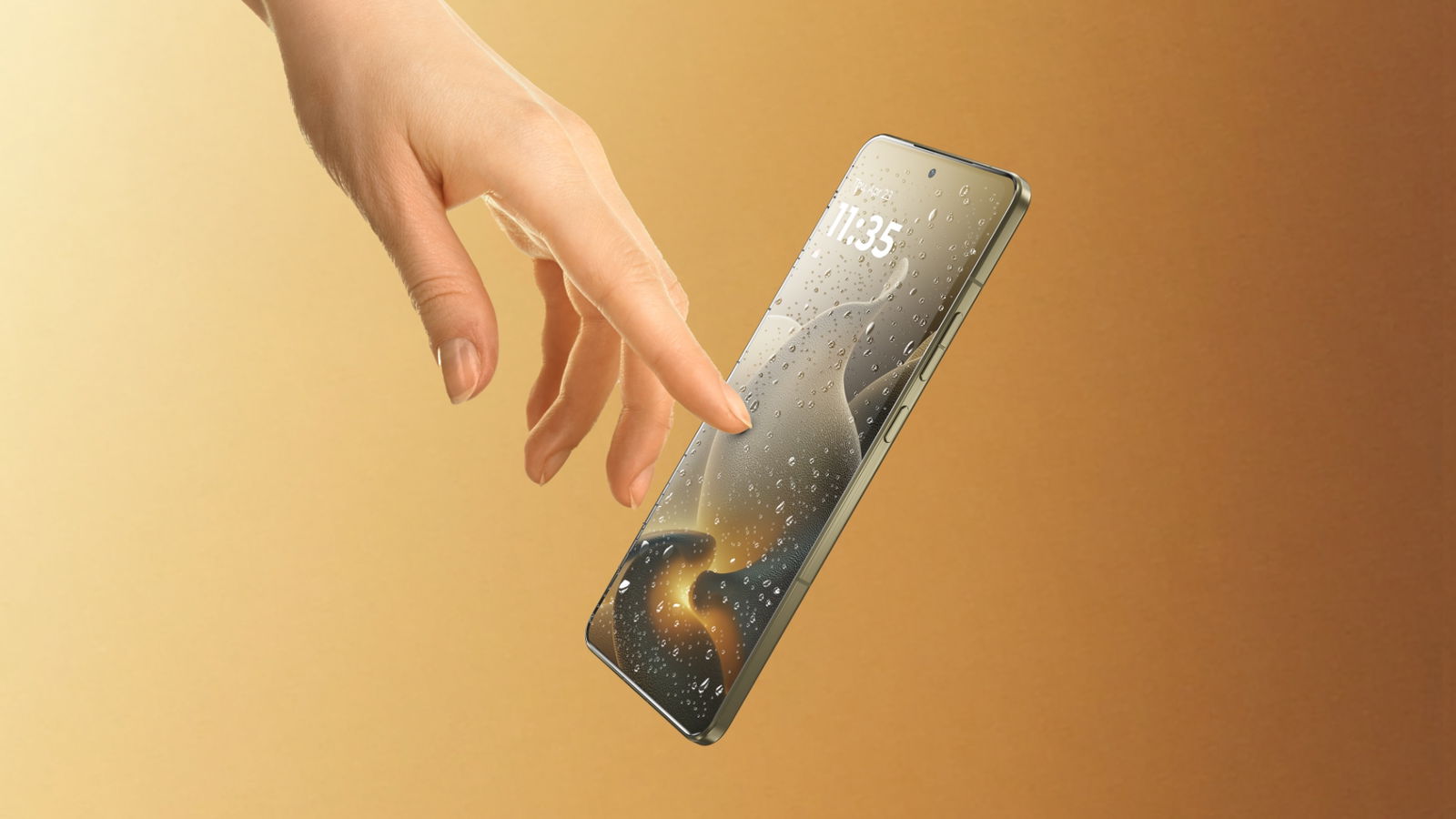 Pantalla del motorola signature