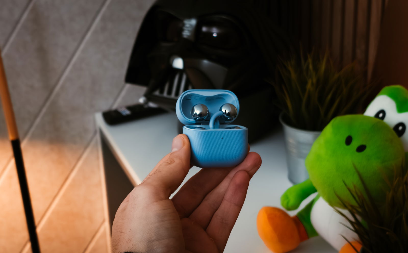 Primer plano de los HUAWEI FreeClip 2