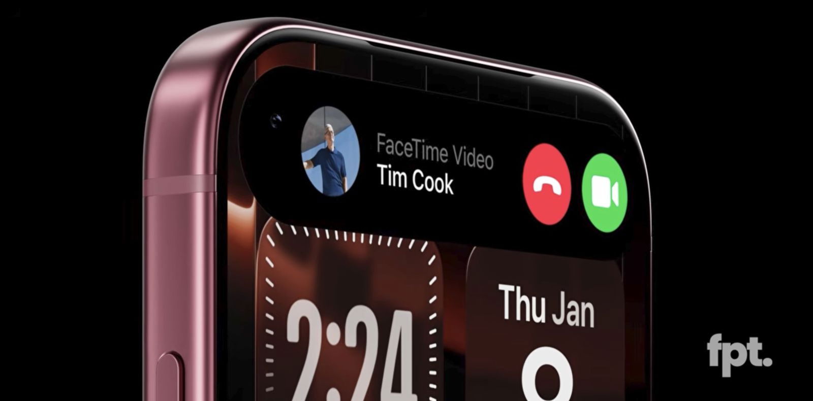 Dynamic Island en el iPhone 18 Pro