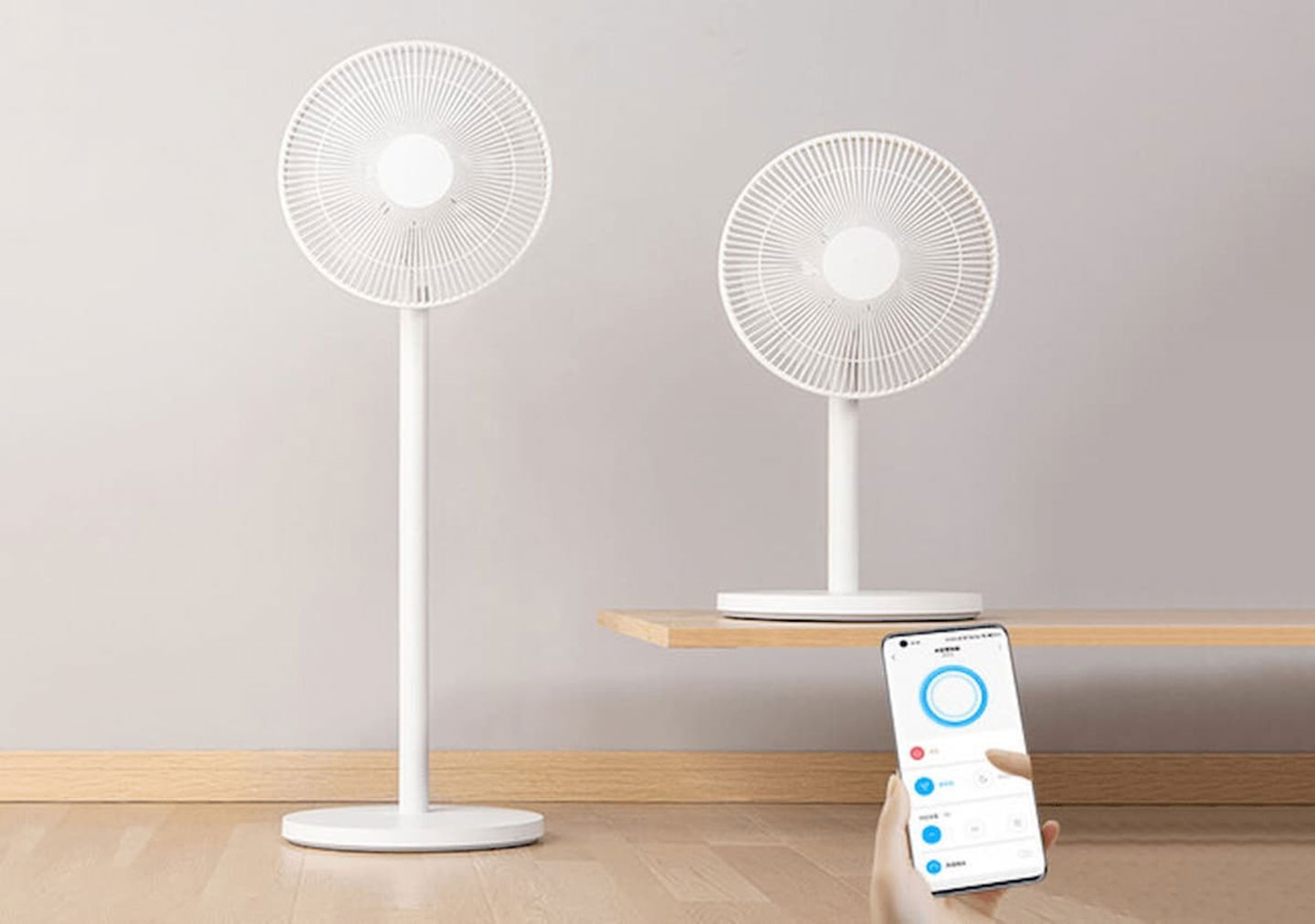 Puedes controlar el ventilador a través del móvil sin problemas