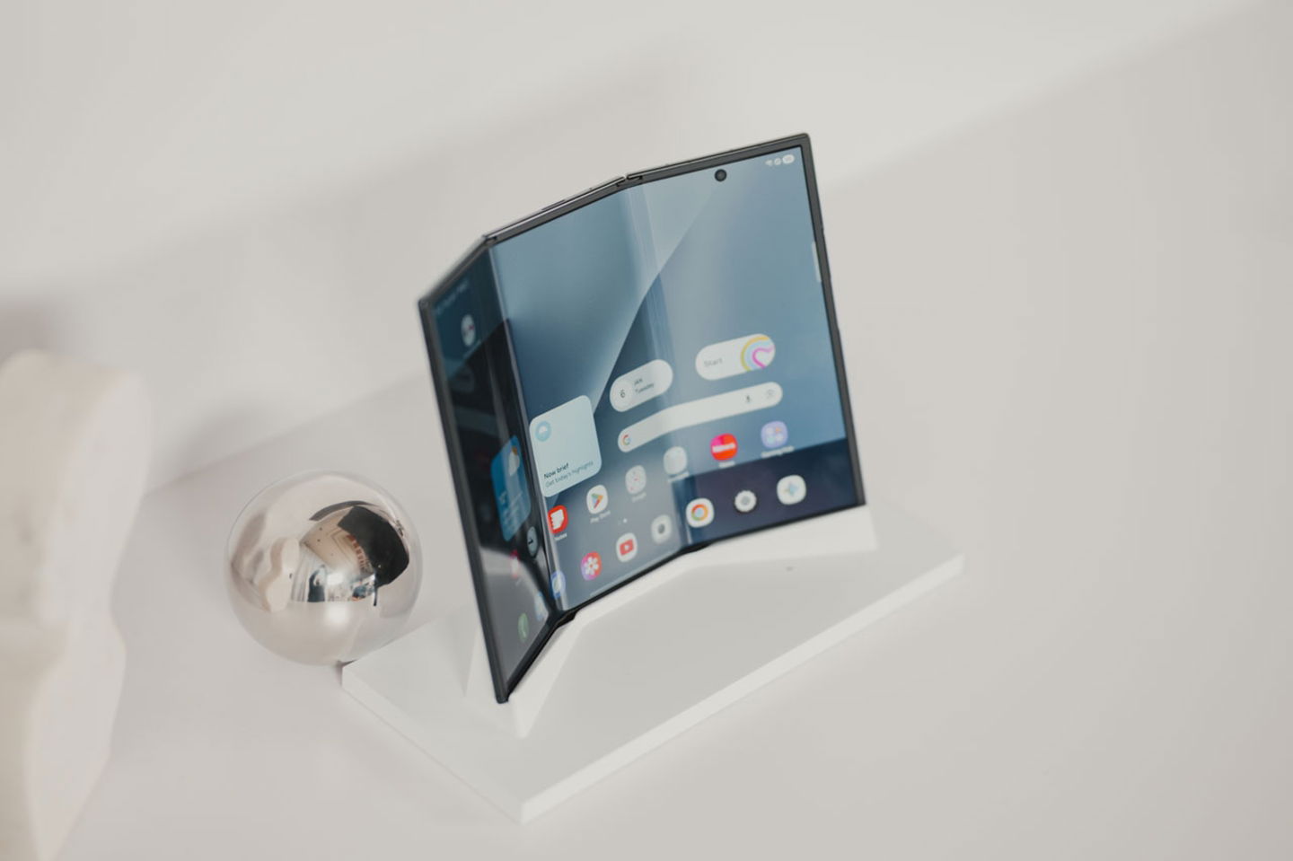 Vista superior Samung Galay Z TriFold