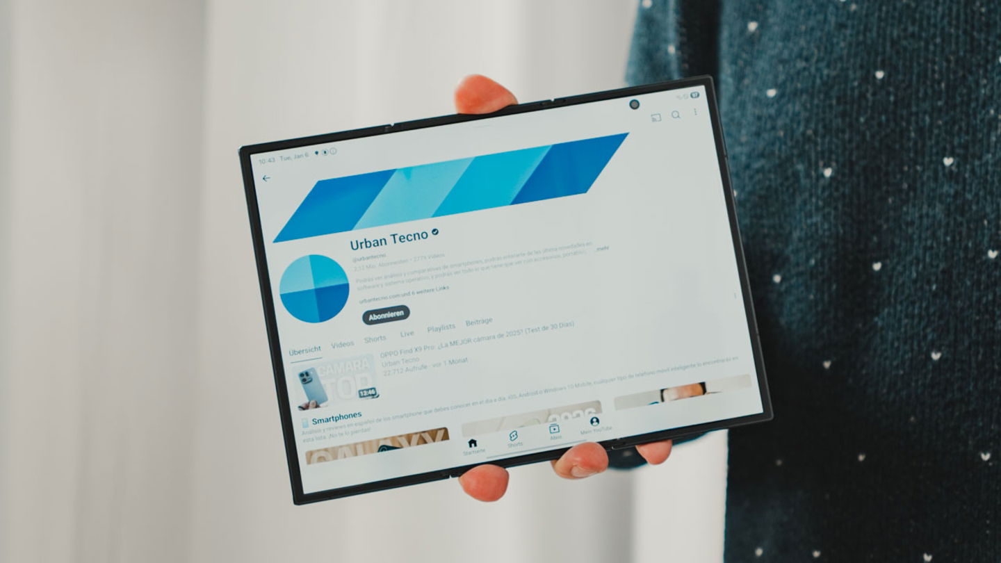 Pantalla de 10 pulgadas Samung Galay Z TriFold