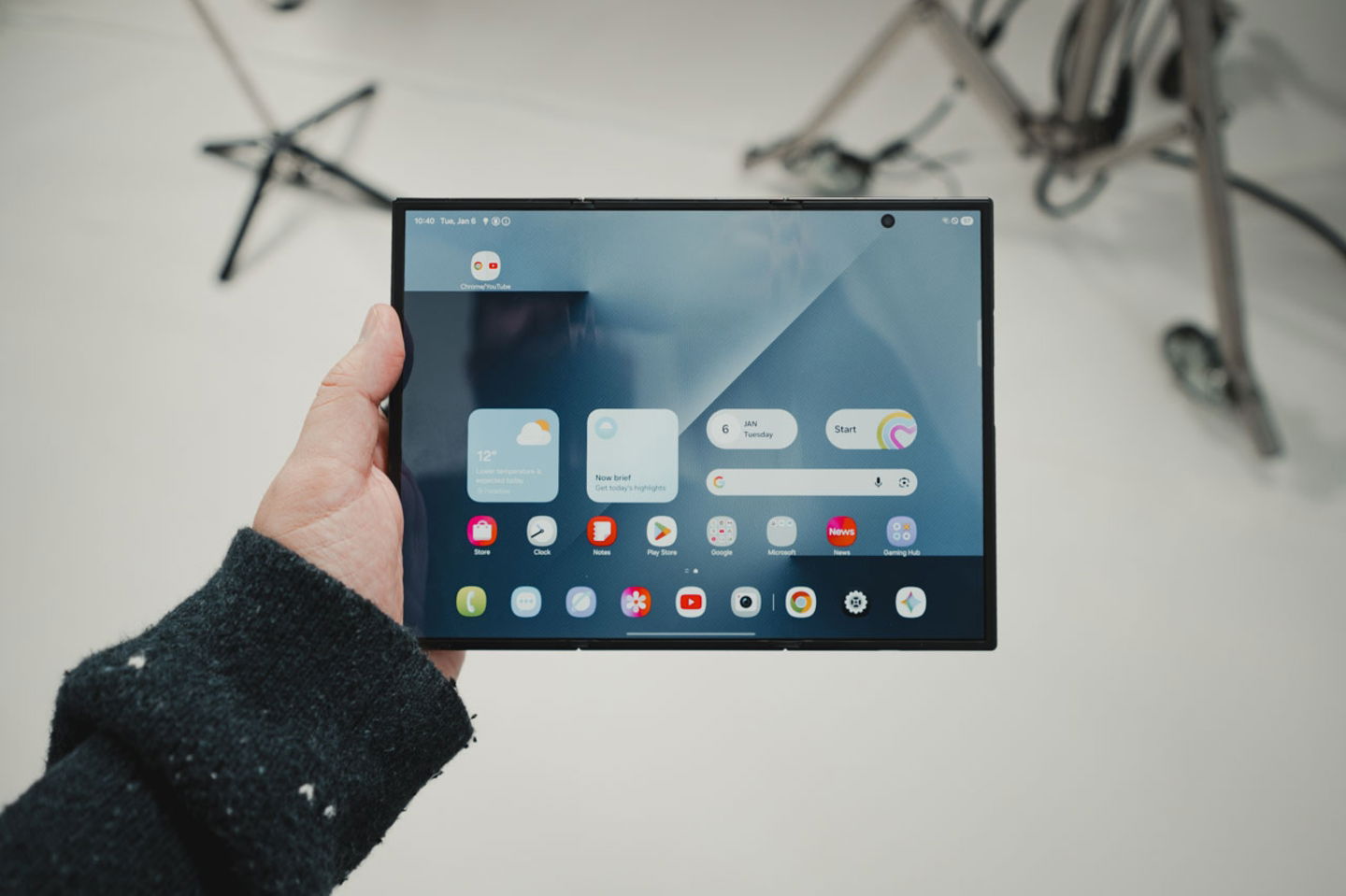 Vista pantalla interior