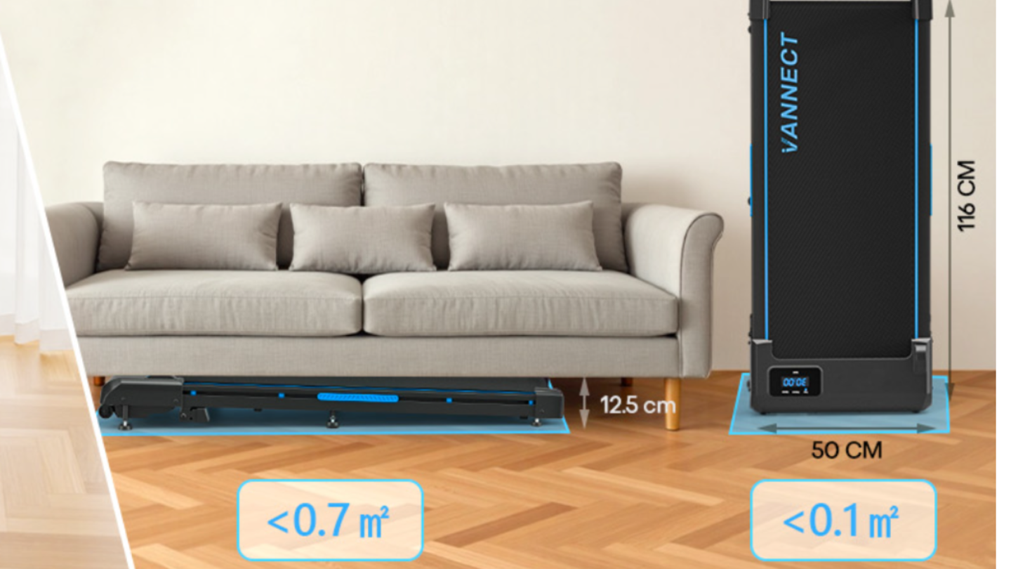 No necesitas gimnasio: tienes esta cinta de correr con 2,75 HP, superficie antideslizante y motor silencioso por menos de 140 euros