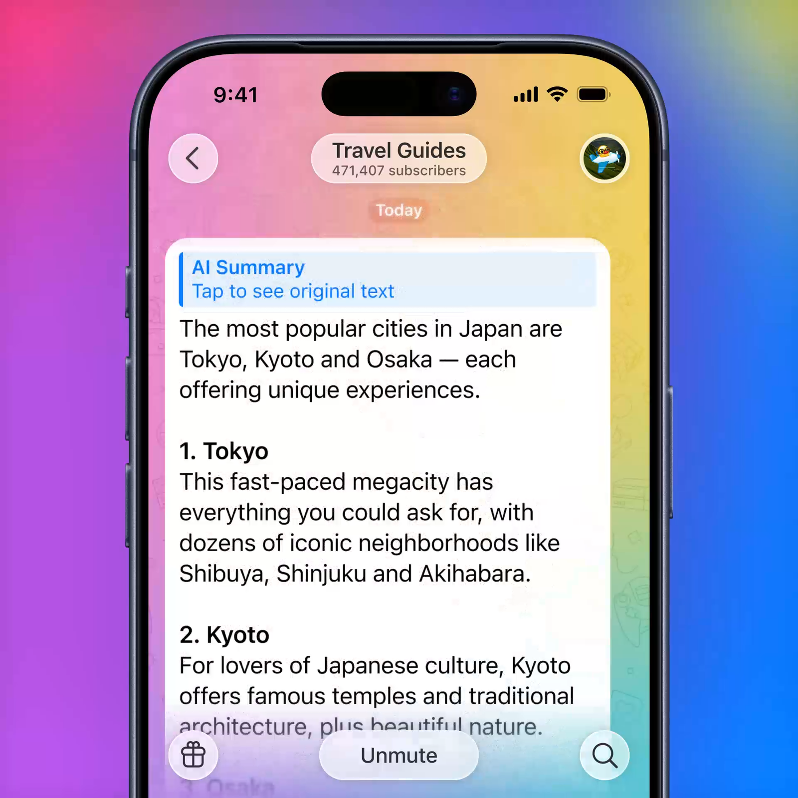 Telegram recibe la primera actualización del año: resúmenes con IA, diseño Liquid Glass y mucho más