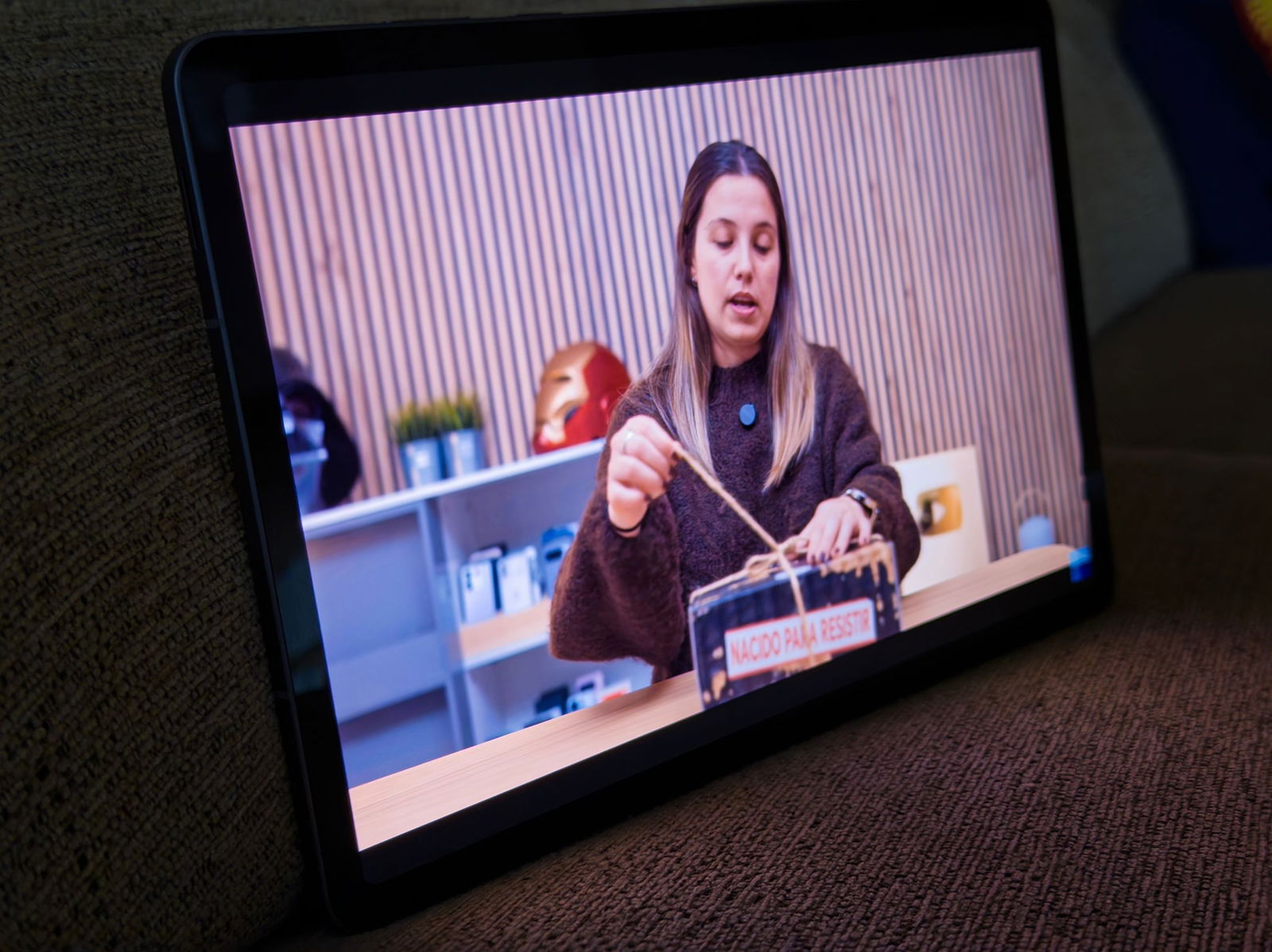 La pantalla es perfecta para consumir contenido