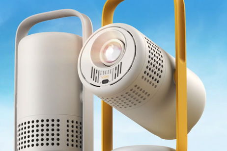 Un proyector ideal si buscas un modelo portátil y barato: resolución Full HD, sonido JBL y Google TV