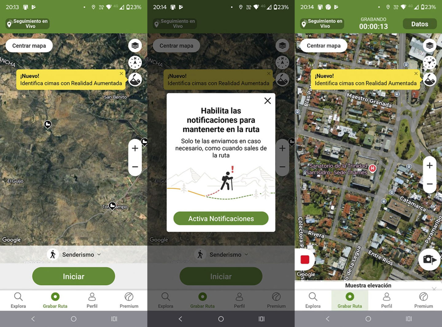 Cómo grabar tus propias rutas desde el móvil