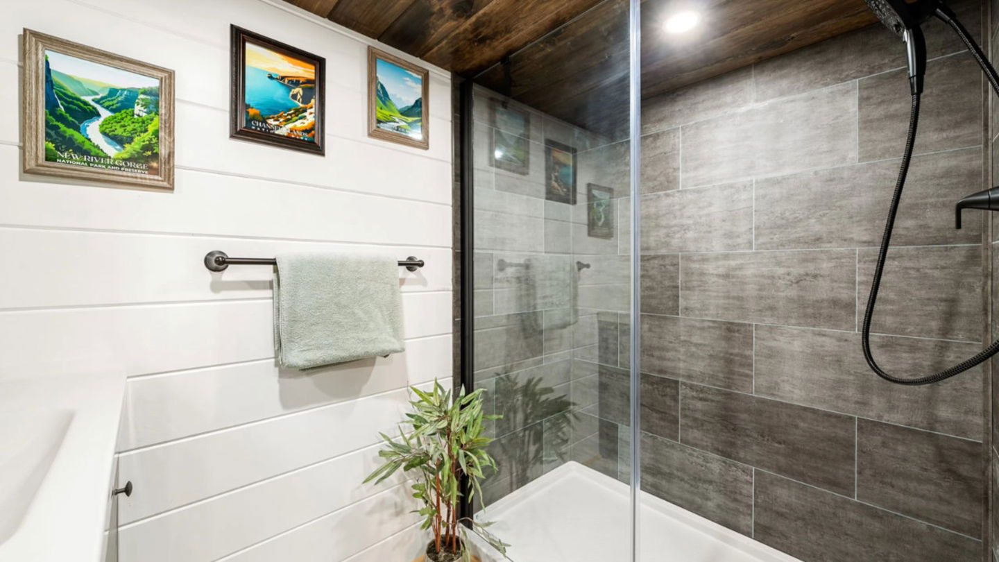 Ducha casa prefabricada