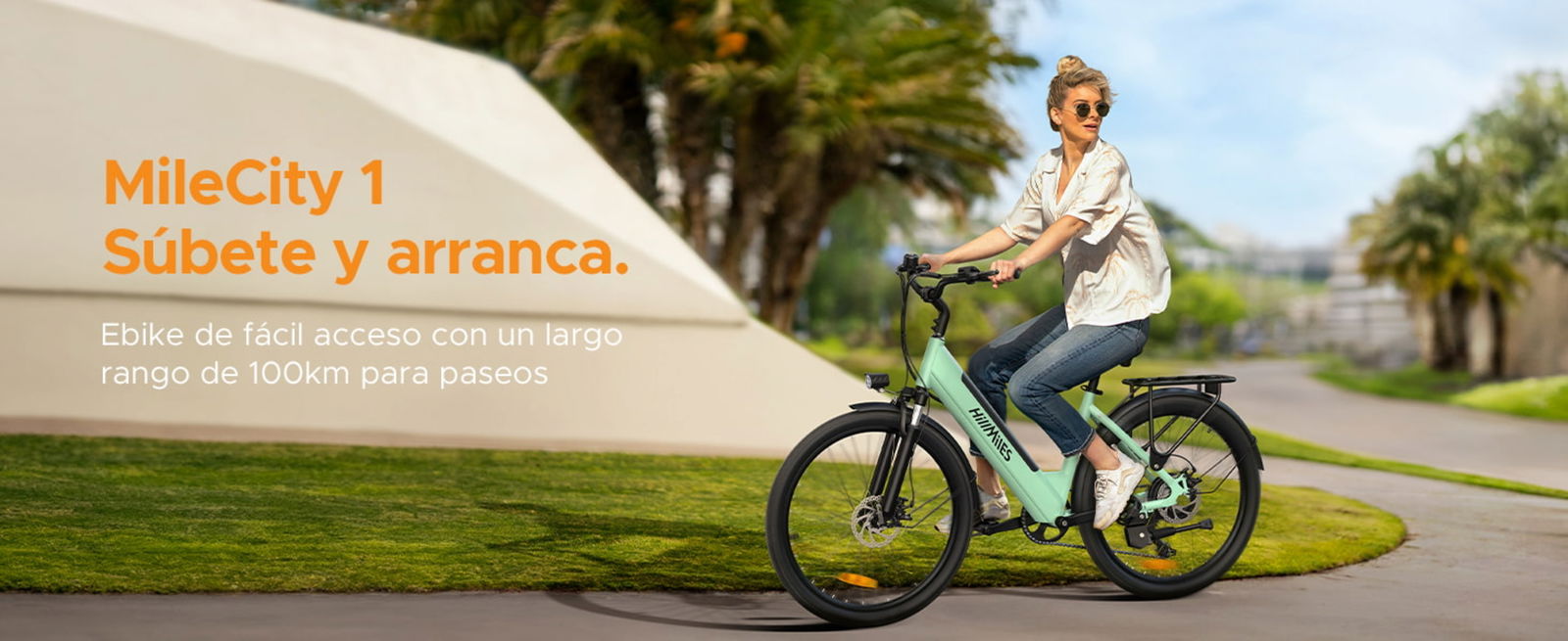 Esta bici eléctrica tiene una gran potencia y autonomía también