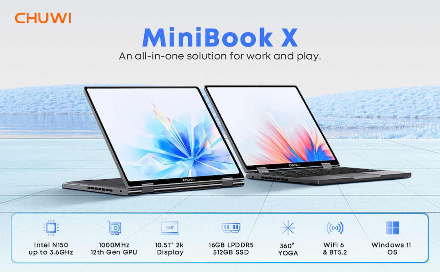 Esta tablet convertible tiene un procesador bastante interesante y mucha memoria