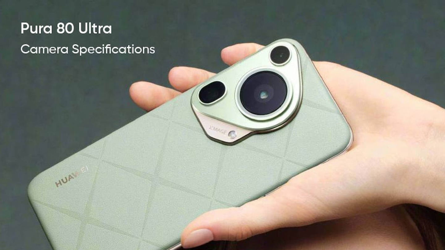 Este HUAWEI Pura 80 Ultra destaca por su incomparable set de cámaras