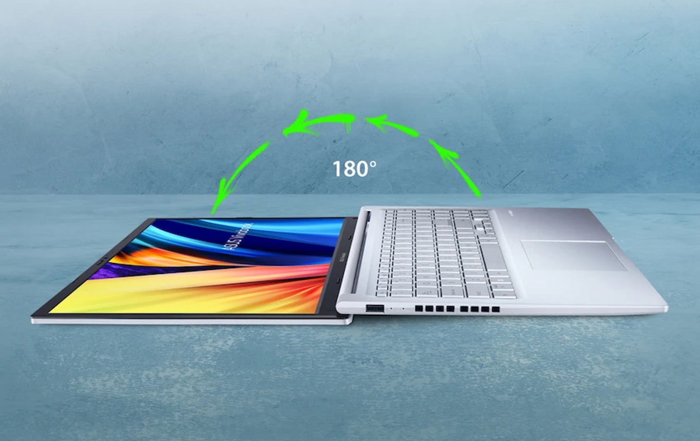 Este portátil de ASUS es muy práctico y versátil también