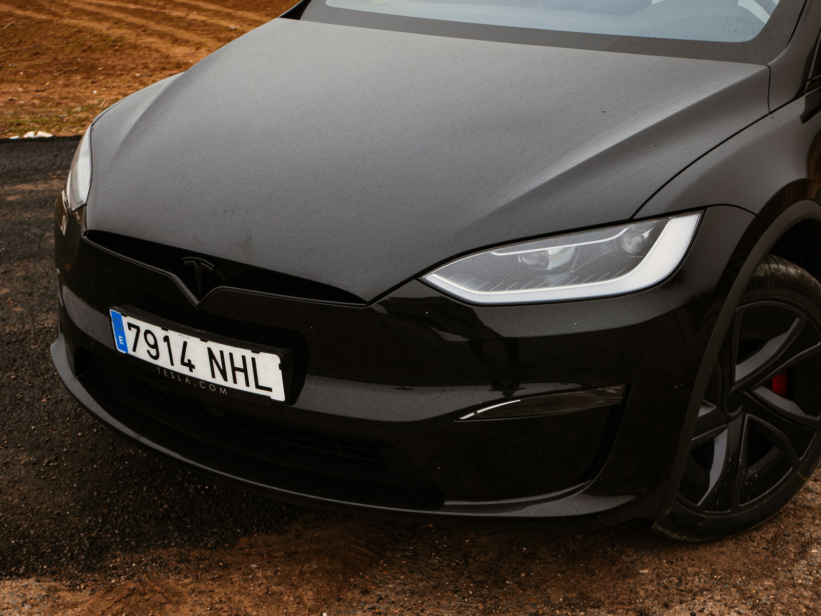 Frontal del Tesla Model X