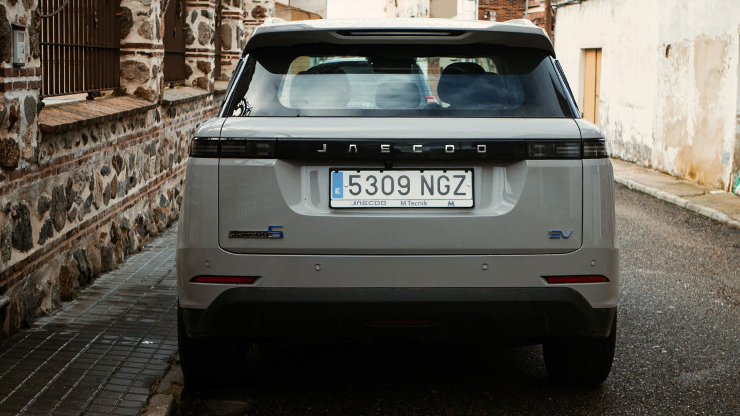 Jaecoo 5 EV, parte trasera