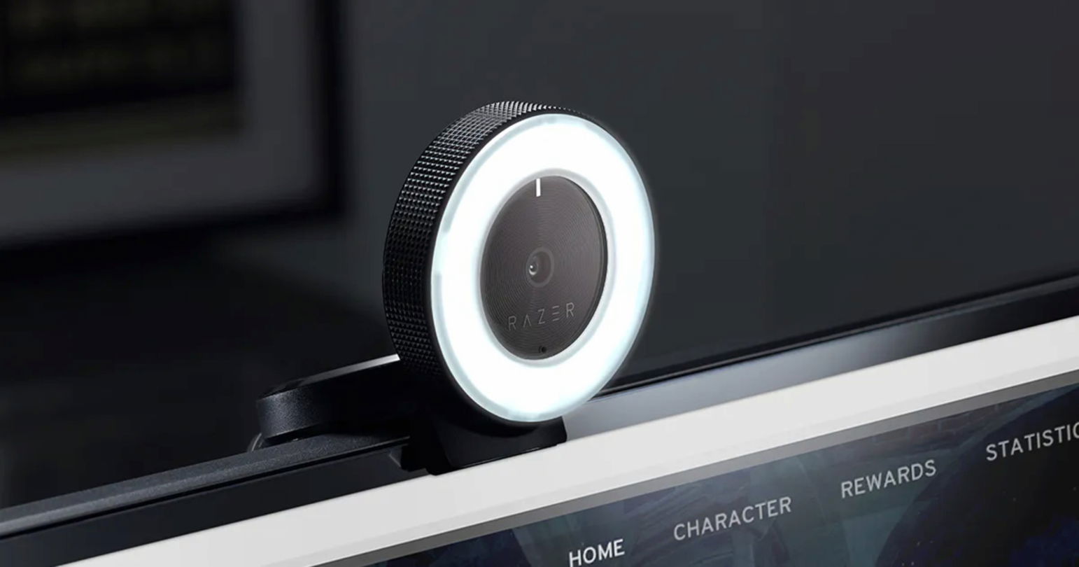 La Razer Kiyo vine con un aro de luz, indispensabe para los creadores de contenido y streamers