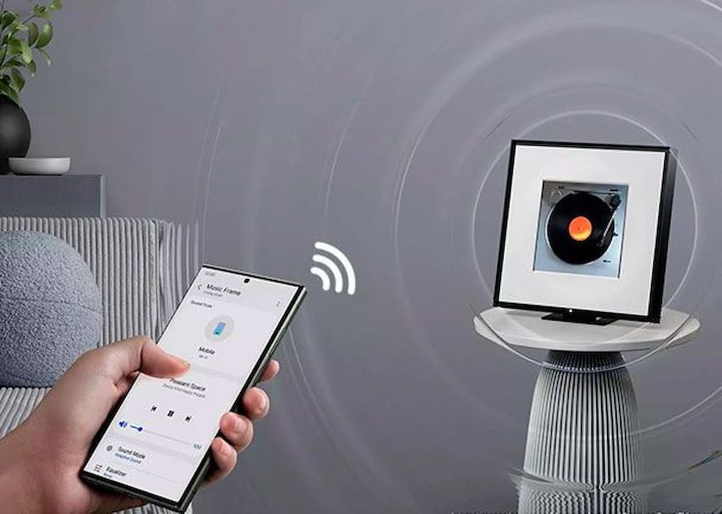 Puedes conectar tu móvil al altavoz de Samsung de forma rápida y segura