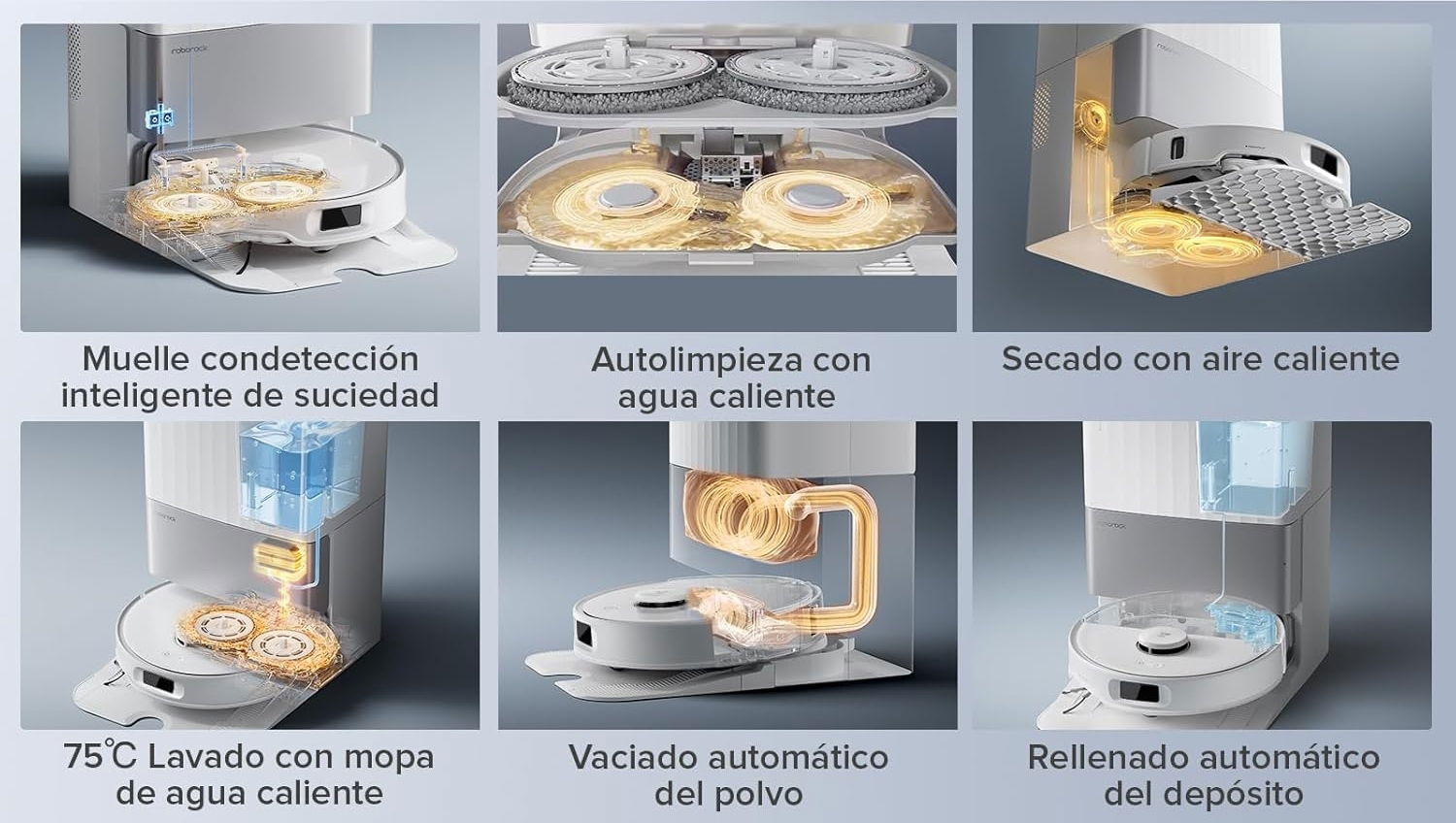 roborock Qrevo Edge S5A limpieza