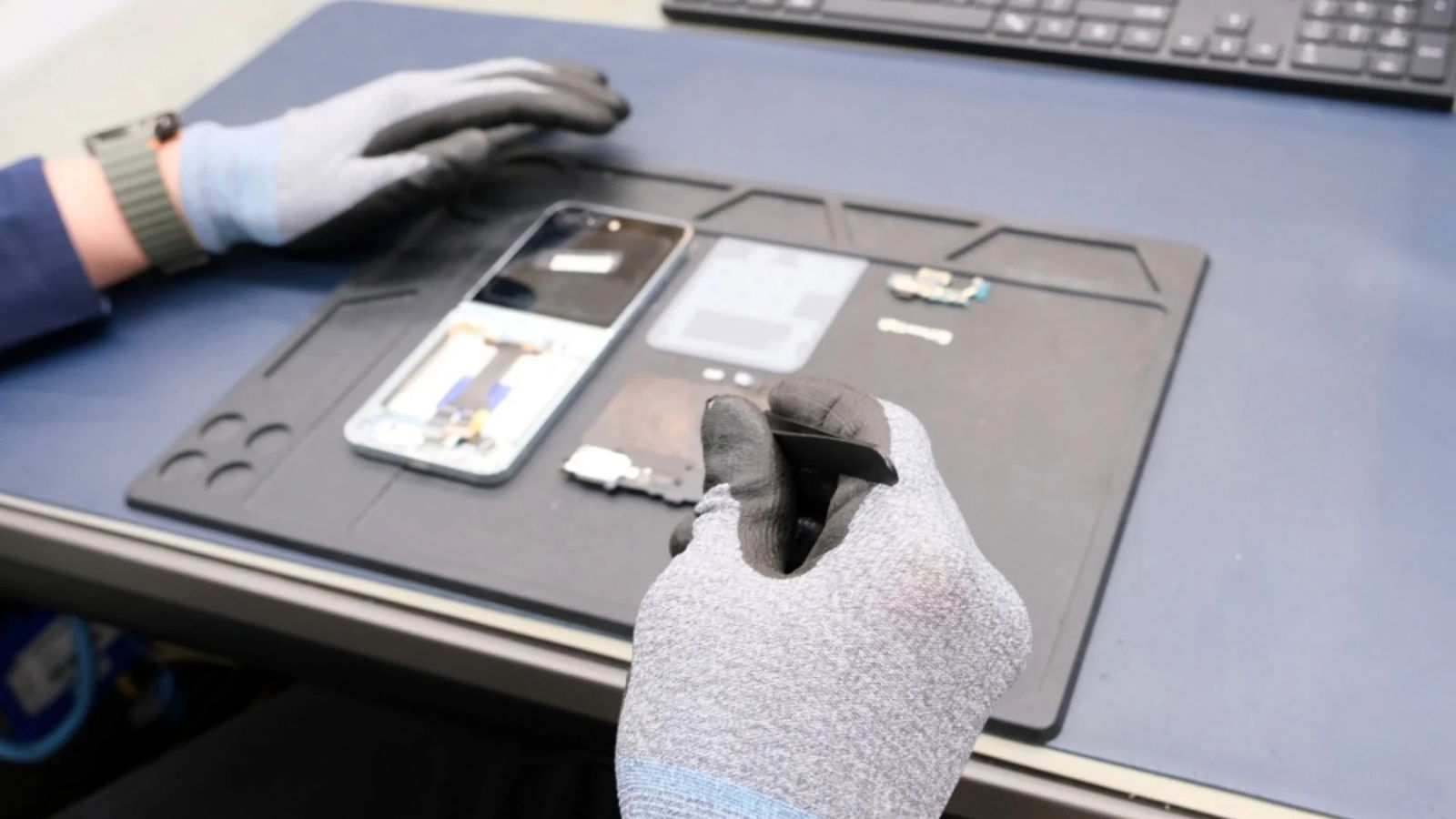 Samsung Galaxy Z: facilitar la reparación y cambio de pantallas de tu Fold o Flip es prioridad para Samsung