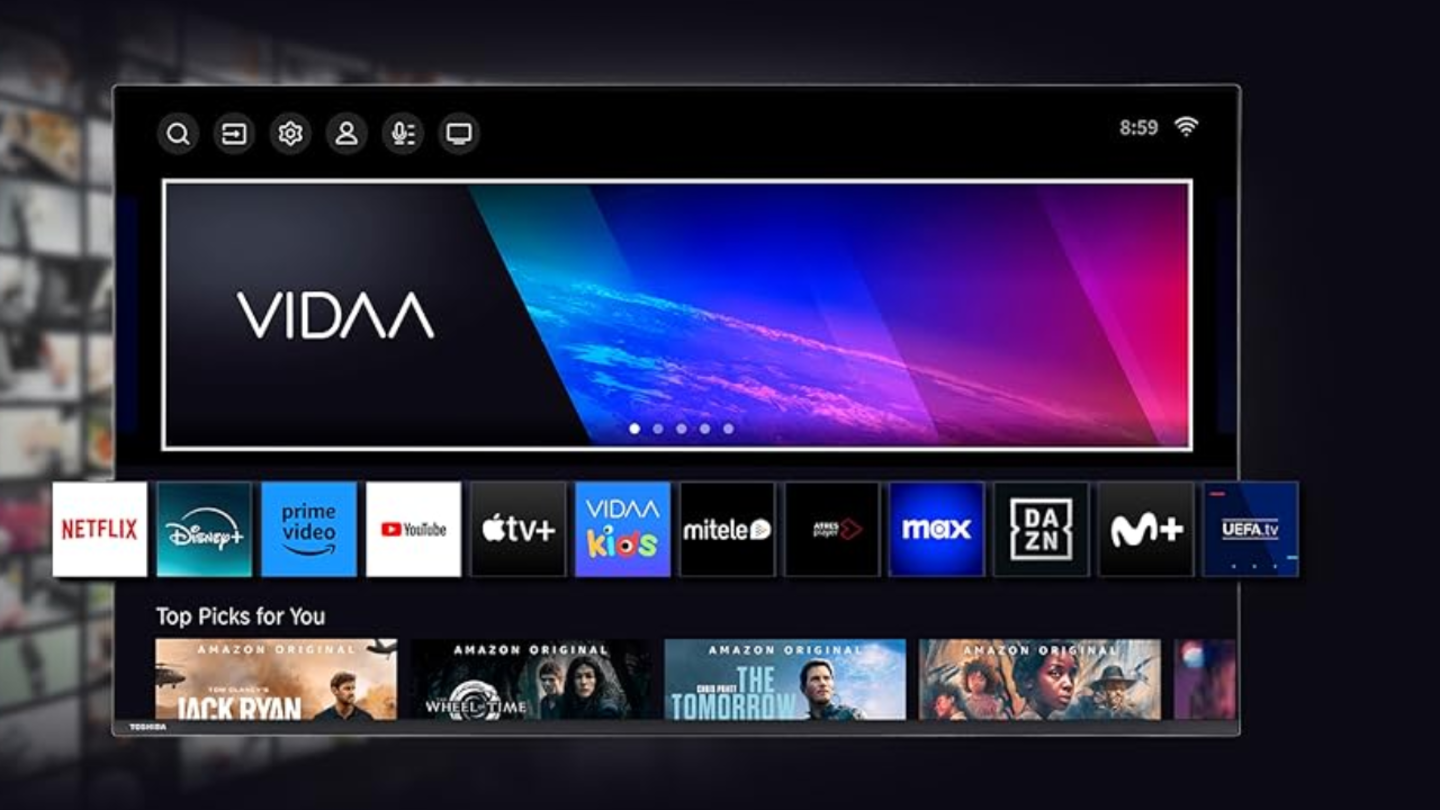 Dar el salto a 65 pulgadas sin irse a los 700 euros es posible: esta Smart TV Toshiba destaca por su buen equilibrio y sus ventas en Amazon