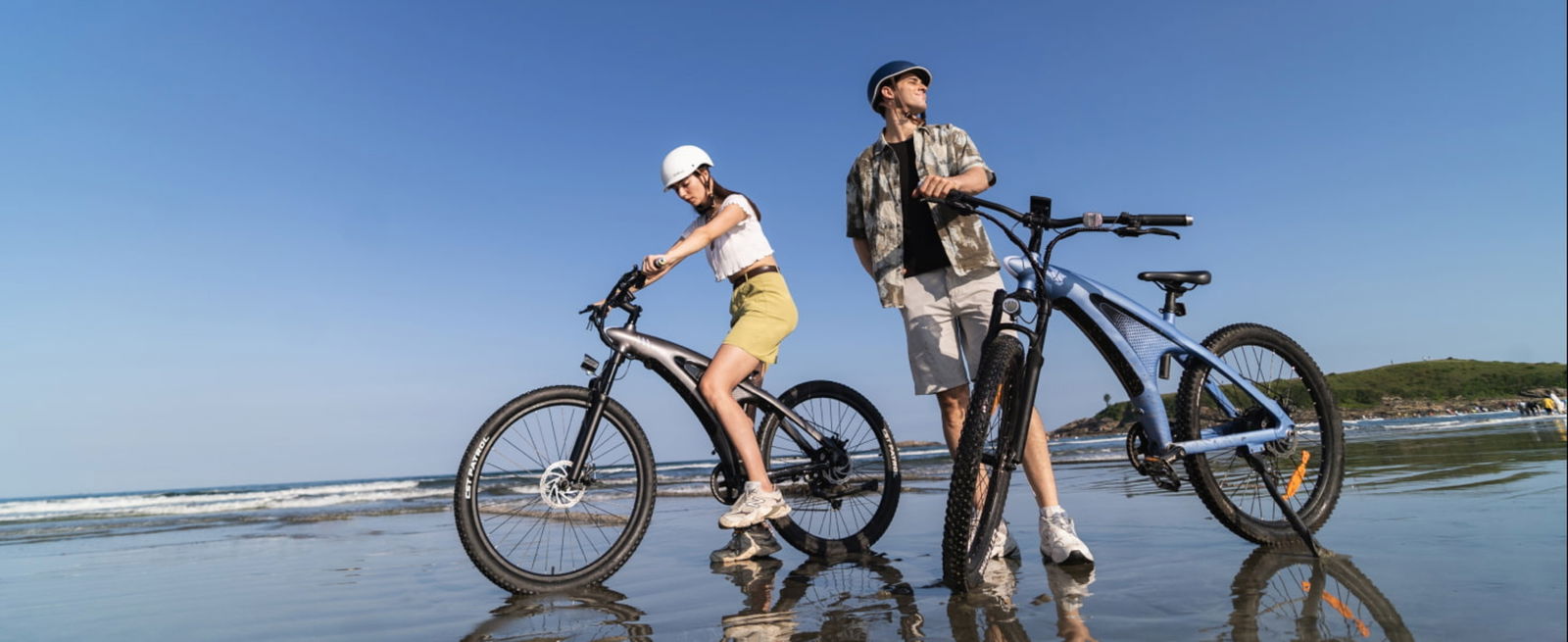 Un punto muy atractivo de esta bicicleta eléctrica, definitivamente, es su diseño tan elegante y futurista