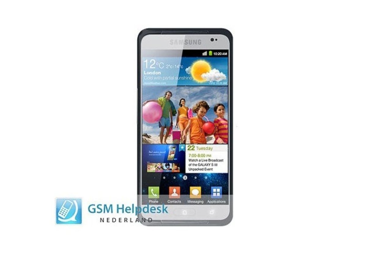 Filtrada foto y especificaciones del Galaxy S III