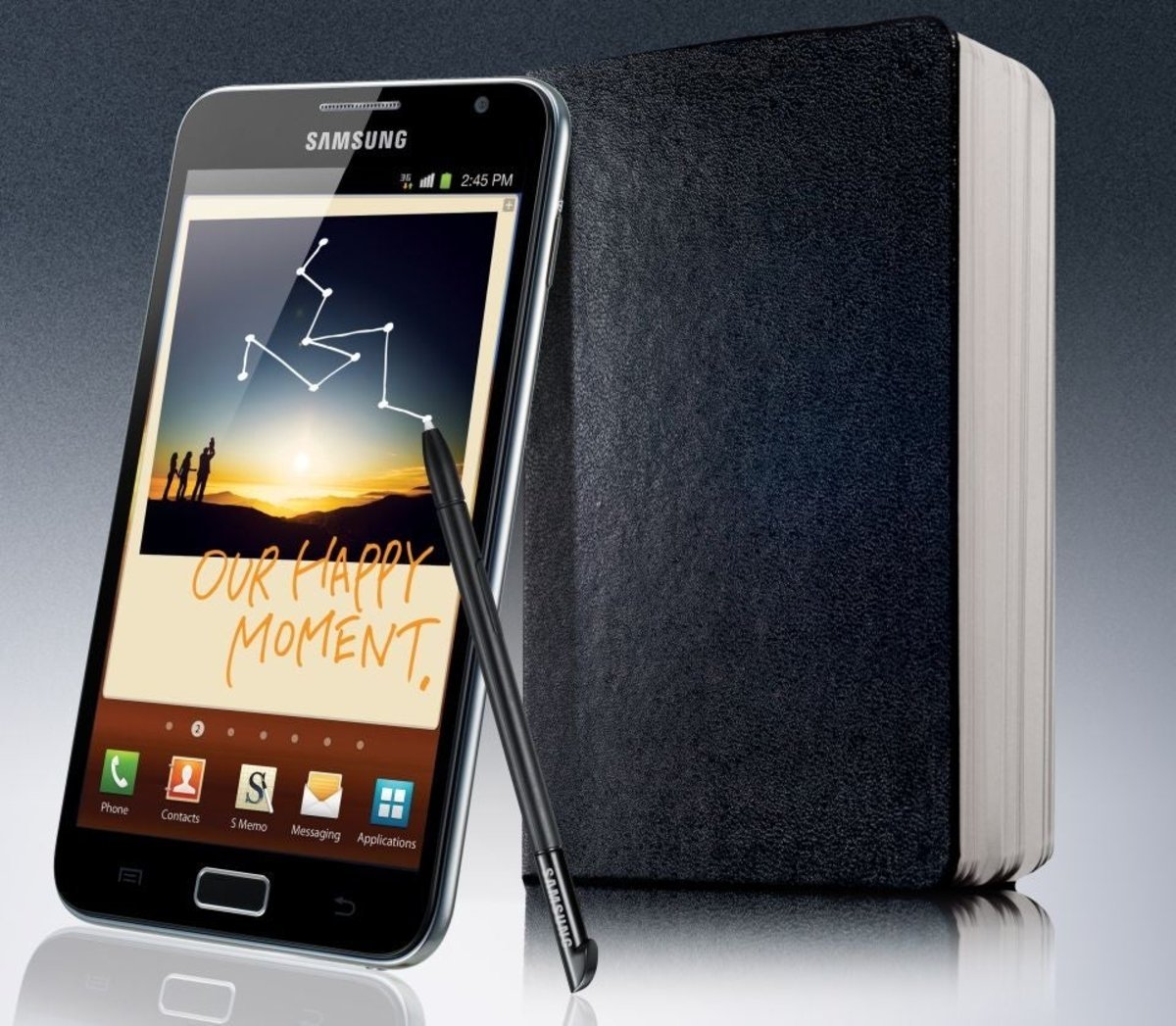 Imagen del Galaxy Note de la firma coreana Samsung