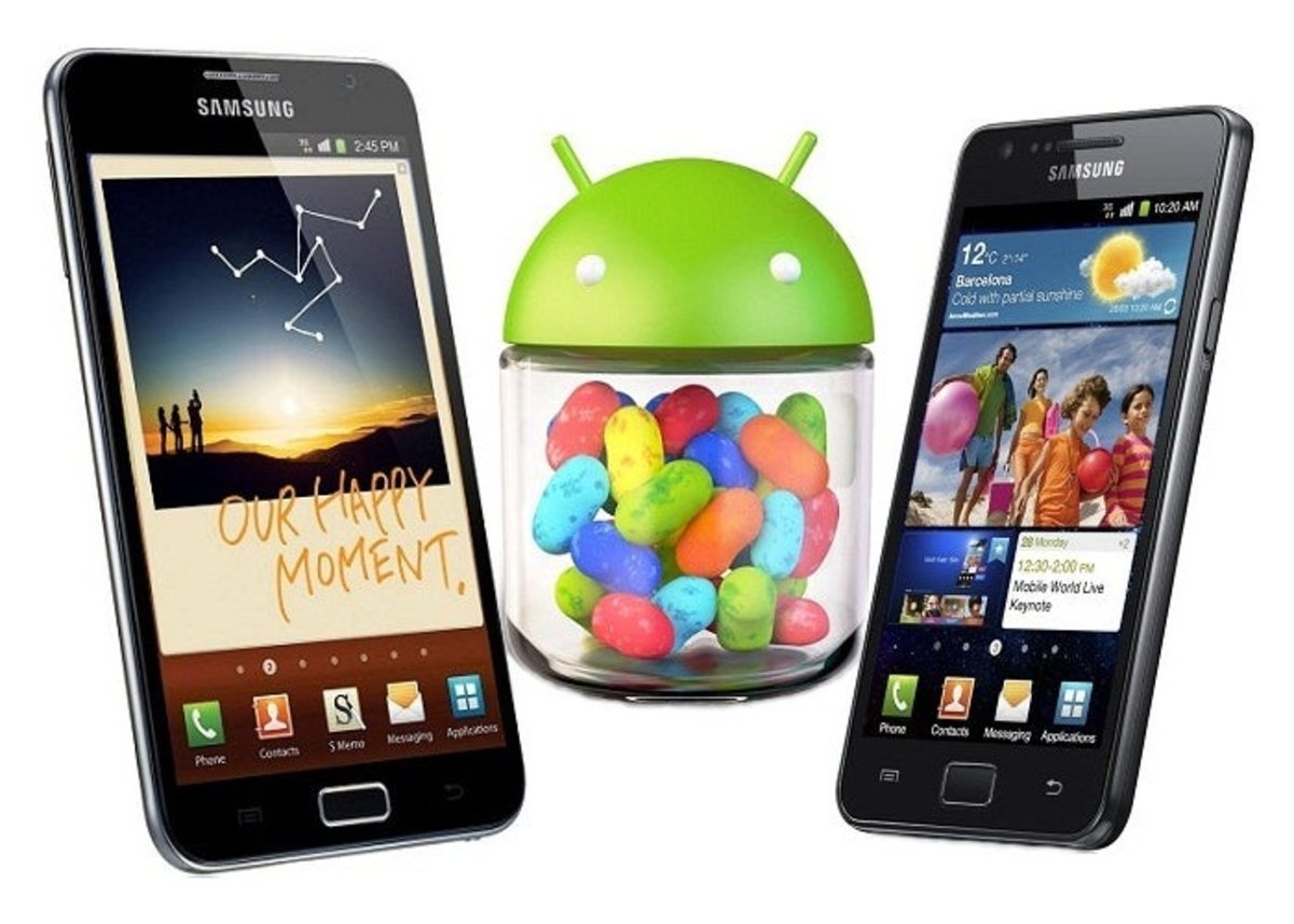 Confirmado: Samsung Galaxy S II y Galaxy Note recibirán actualización a Jelly Bean