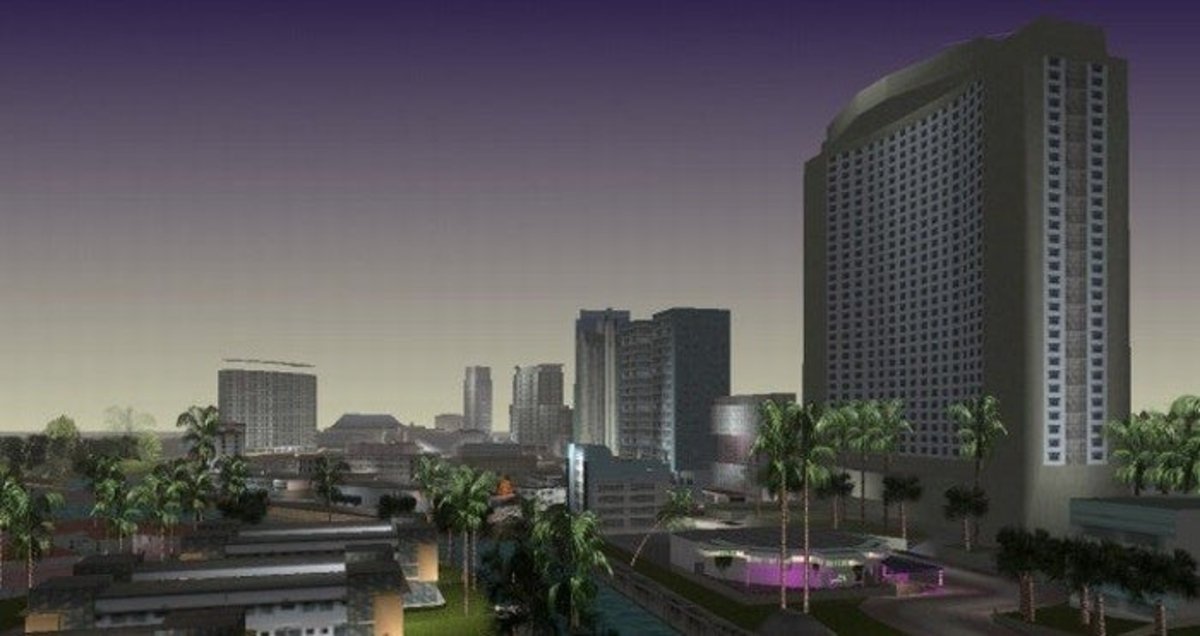 Captura de la ciudad de Grand Theft Auto: Vice City