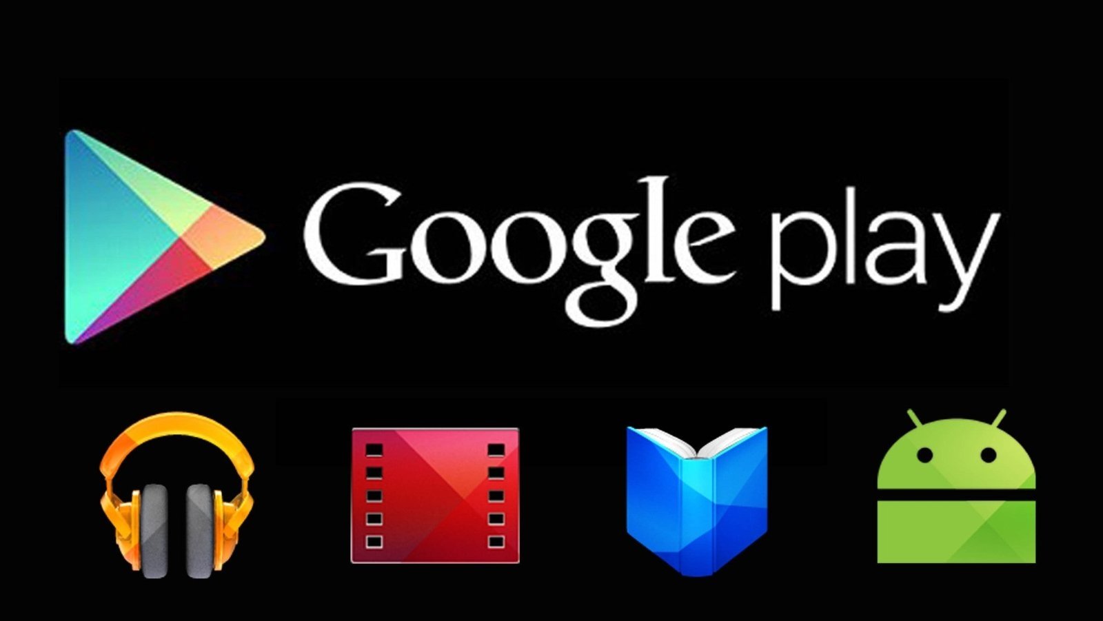 Iconos de la Google Play