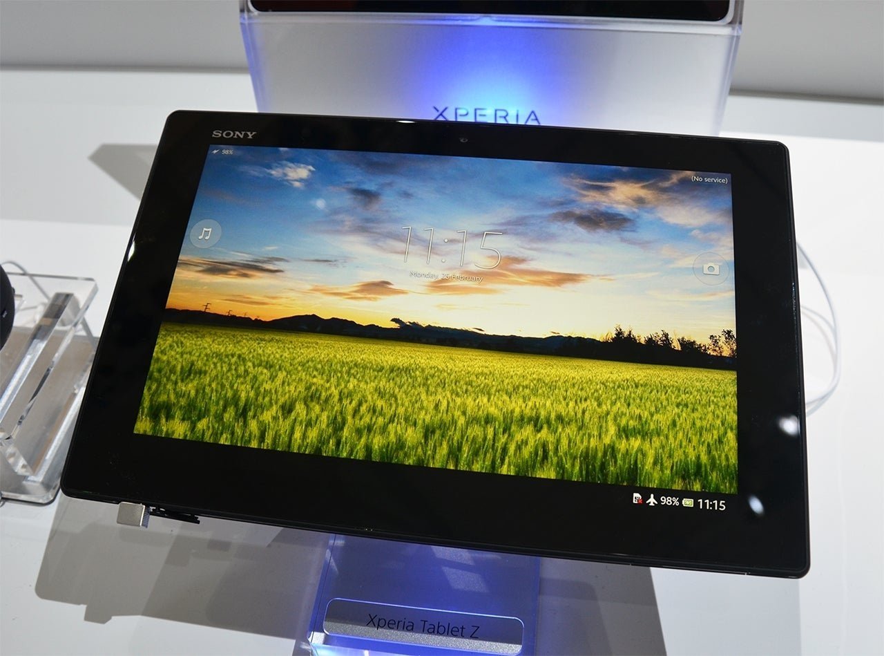 MWC 2013 | Probamos la Sony Xperia Tablet Z y la analizamos en vídeo 