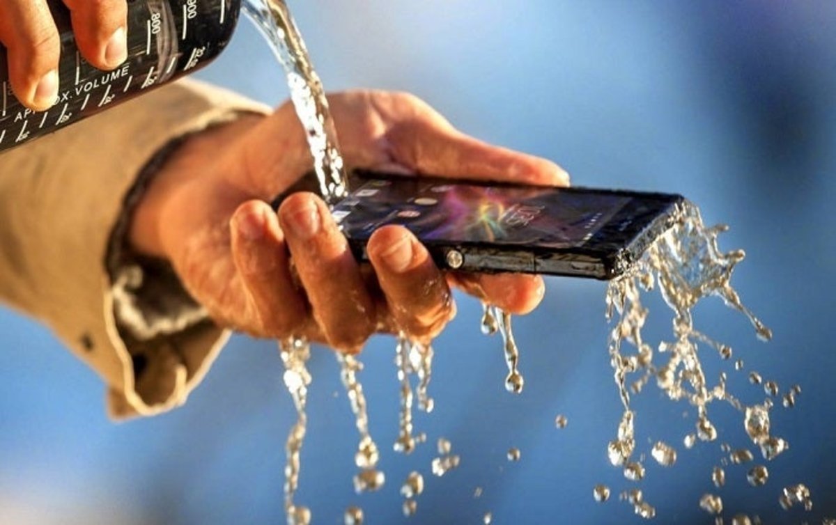 Resistencia al agua del Sony Xperia Z