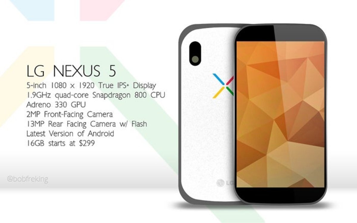 Concepto Google Nexus 5