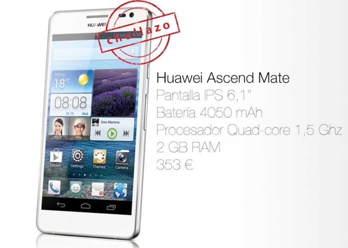 Huawei Ascend Mate Chollazo