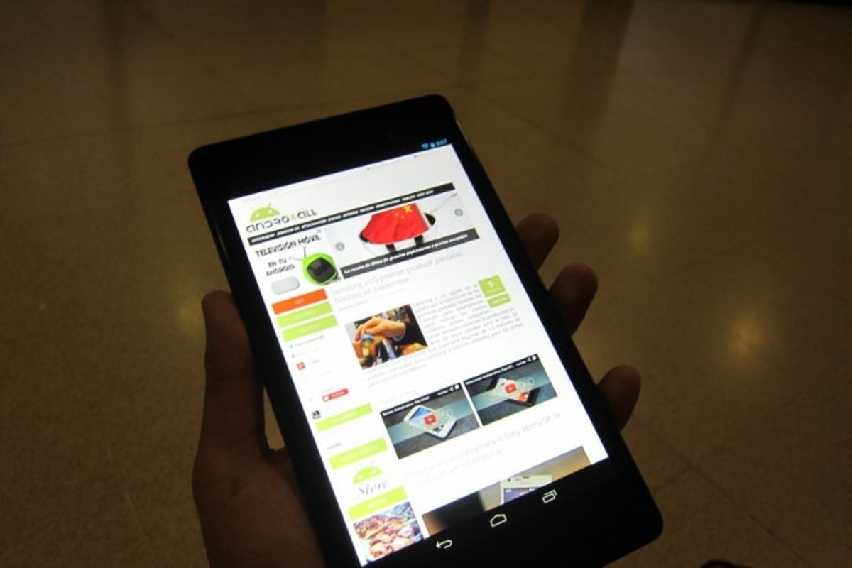 Análisis de la nueva tablet Google Nexus 7