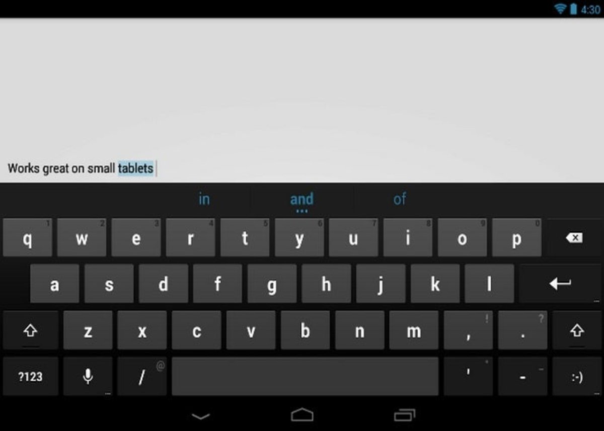 Nueva actualización del teclado de Google