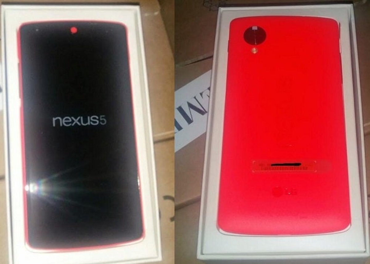 Nexus 5 rojo